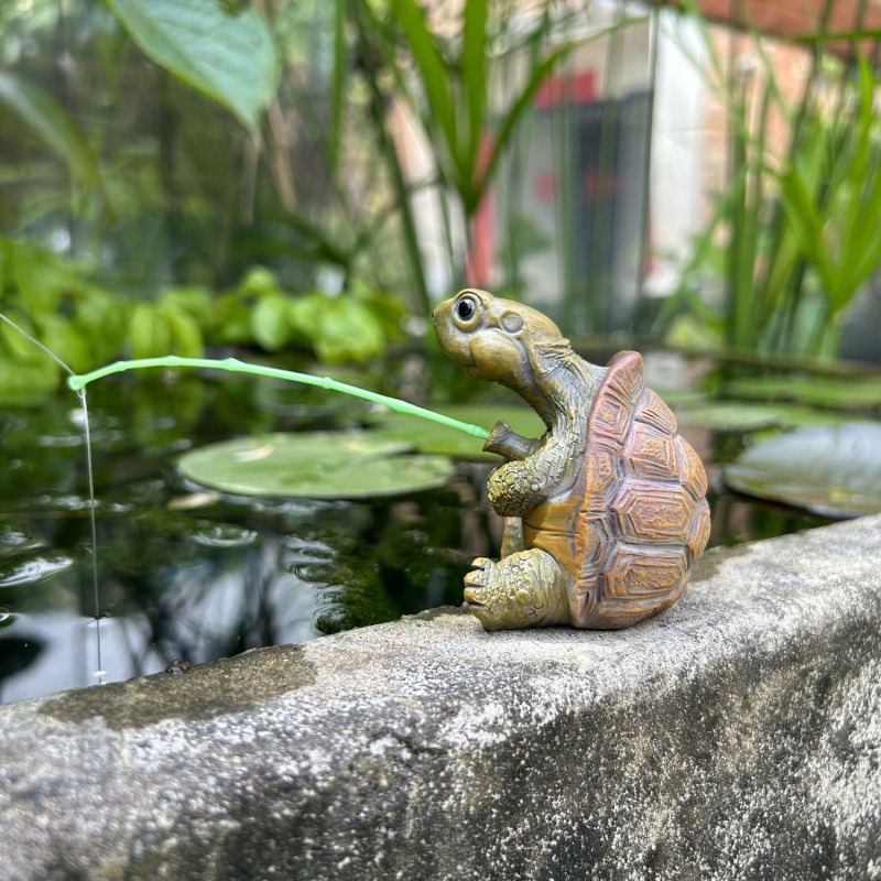 Turtle Fishing Fish Tank Aquar - Ocean Aquarium ulasan dan harga