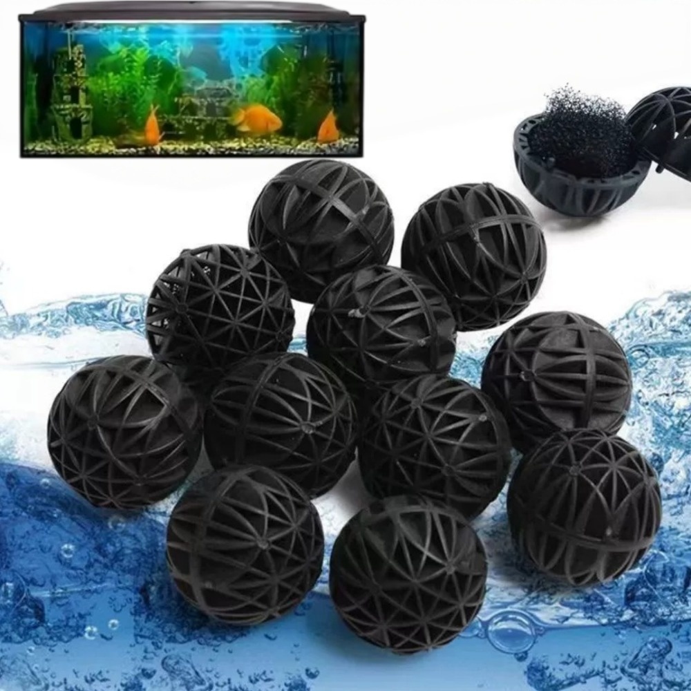 20/100pcs Aquariums Bio Balls  - Ocean Aquarium ulasan dan harga