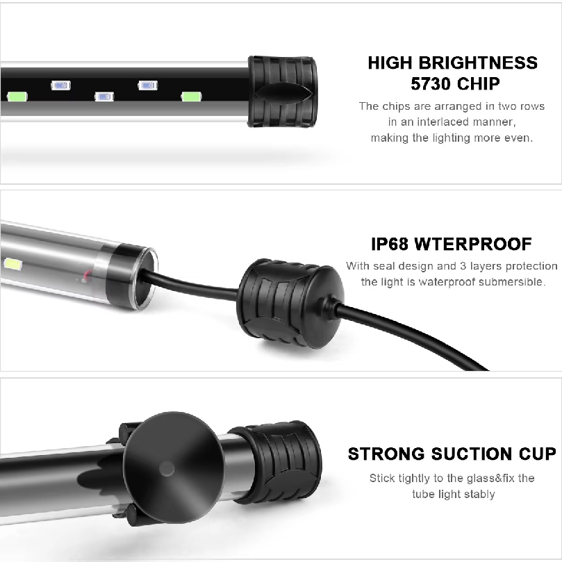 220V Strip Aquarium Light LED  - Aquarium Marine Lights ulasan dan harga