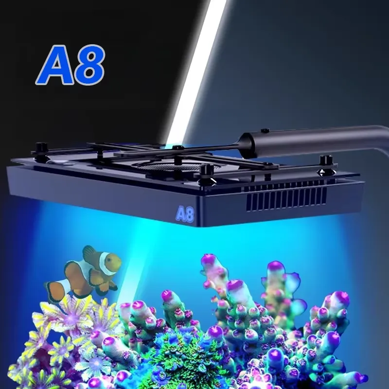 A8SE II Max Blue 240W WiFi App - Marine Aquarium ulasan dan harga
