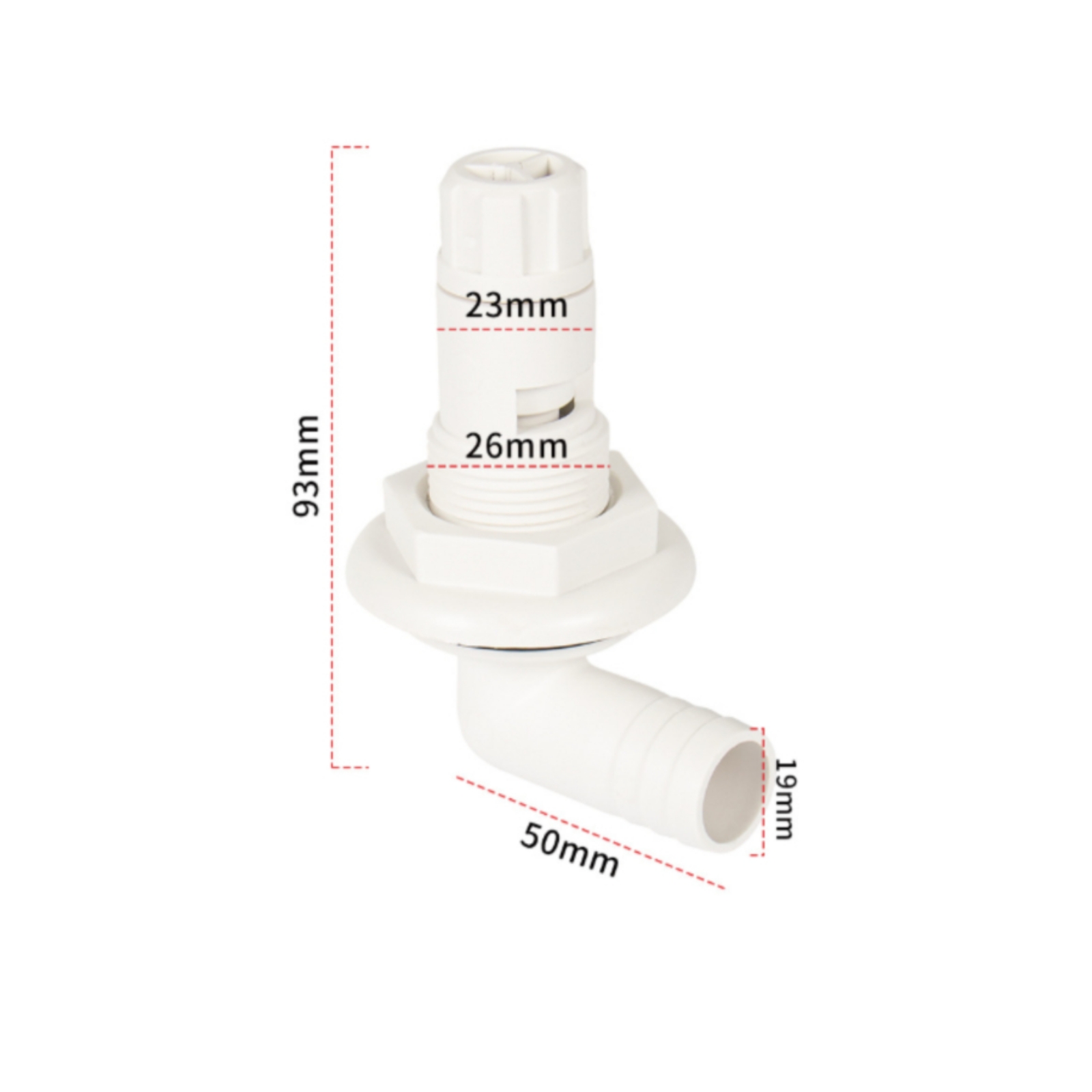 Marine Valve with 90-Degree El - Marine Fish Tank ulasan dan harga