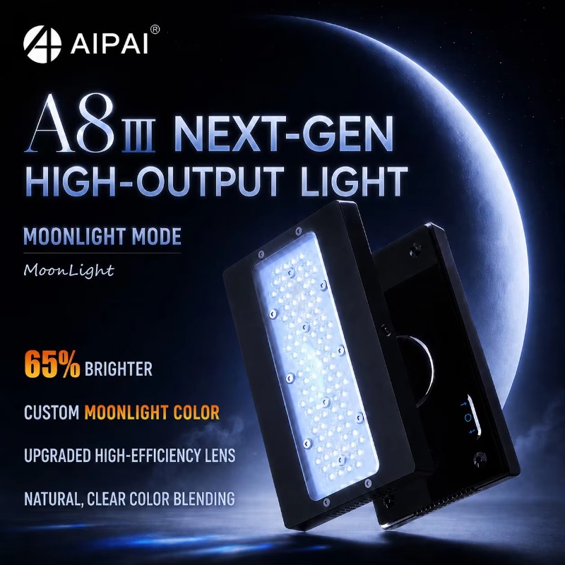 AIPAI A8 III Series A8SE/A8 Pr - Marine Aquarium ulasan dan harga